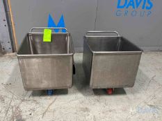 LOT OF (2) S/S DUMP BUGGIES