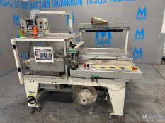 TEXWRAP L-BAR SEALER, MODEL 2219, S/N 02111, 1-PHASE, 60 HZ, 240/208 V, ALLEN BRADLEY MICROLOGIX CON