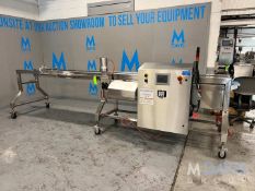 BOSTON CONVEYOR AND AUTOMATION SHUTTLE CONVEYOR, ALLEN BRADLEY SERVO MOTOR, COMPACTLOGIX 5380 PLCE C