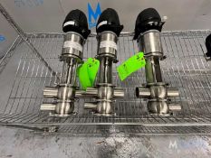 (3) NEW 2020 GEA AIR VALVES, (3) CORSS BODY TYPE, 2 IN. AND 1-1/2 IN., 316 L S/S (INVENTORY # ) (LO