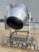 S/S CONTINUOUS ROTARY COATING DRUM / TUMBLE MIXER (INVENTORY # ) (LOCATED @ MDG SHOWROOM - PITTSBU