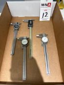 (4) Assortment of Calipers