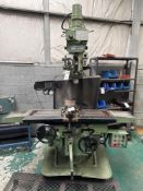 Hwacheon HMT-100 Vertical Mill, s/n 3611627
