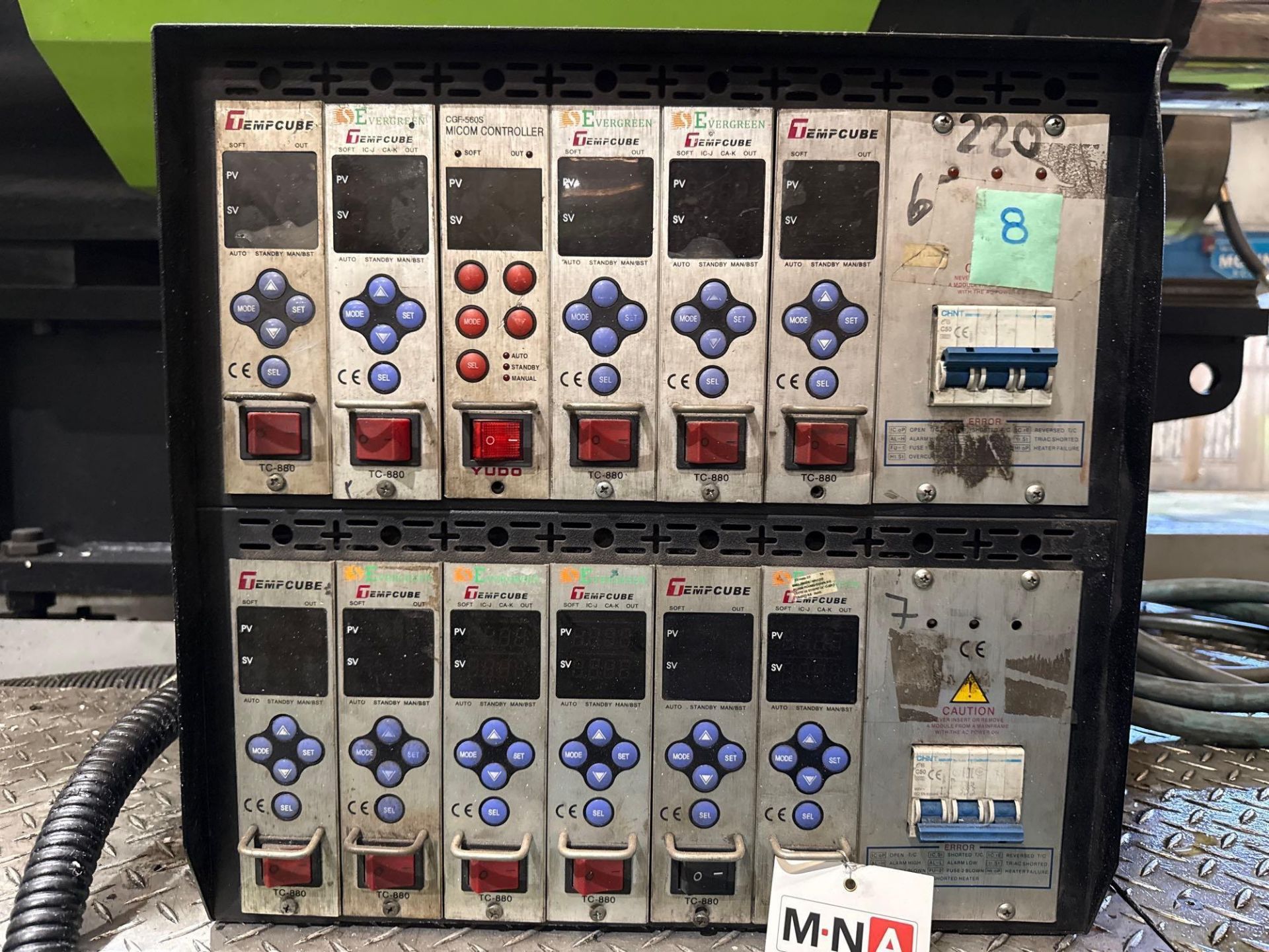 12 Zone Temp Cube TC-880 Hot Runner Control