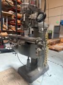 Bridgeport 9 x 42. Table W/ Power Feed