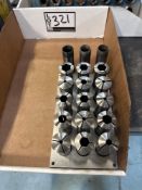 Lot of 5 C Collets