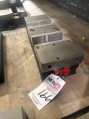 Orange double Lock Mill vise