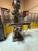 Bridgeport 9 x 42 Table W/ Anilam Micro Wizard Digital Read Out
