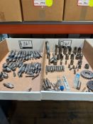(4) Boxes of Miscellaneous Drills, End Mills, & Taps