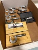 Lot of Assorted Micrometers
