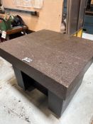 36” x 43” x 6” Granite Surface Plate with Stand