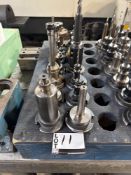 (14) Cat 50 Tool Holders for Mighty Viper