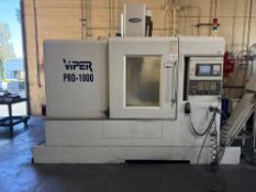 Viper Pro 1000 Vertical Machining Center, 39” x 24” x 20.08” Trvls, 15 HP, 6K RPM, 24 ATC