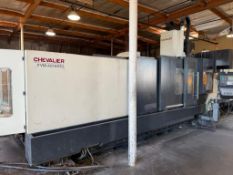 Chevalier FVM-4016DCC Double Column Vertical Machining Center, 161” x 59” x 26.7” Trvls
