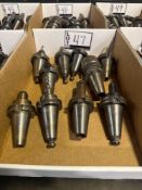 (10) Cat 40 Tool Holders