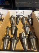 (10) Cat 40 Tool Holders