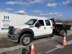 2014 Ford F-450 Crew Cab Flatbed Truck