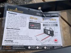 2024 Landhonor BS-12-2500G Skid Steer Bale Spear