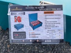 2024 Landhonor LHR-RF24 Ratchet Tie Downs & Tool Box