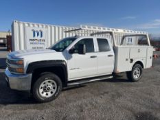 2016 Chevrolet 3500 HD Extended Cab 4WD Service Truck