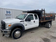 2012 Ford F550 4WD Dump Truck