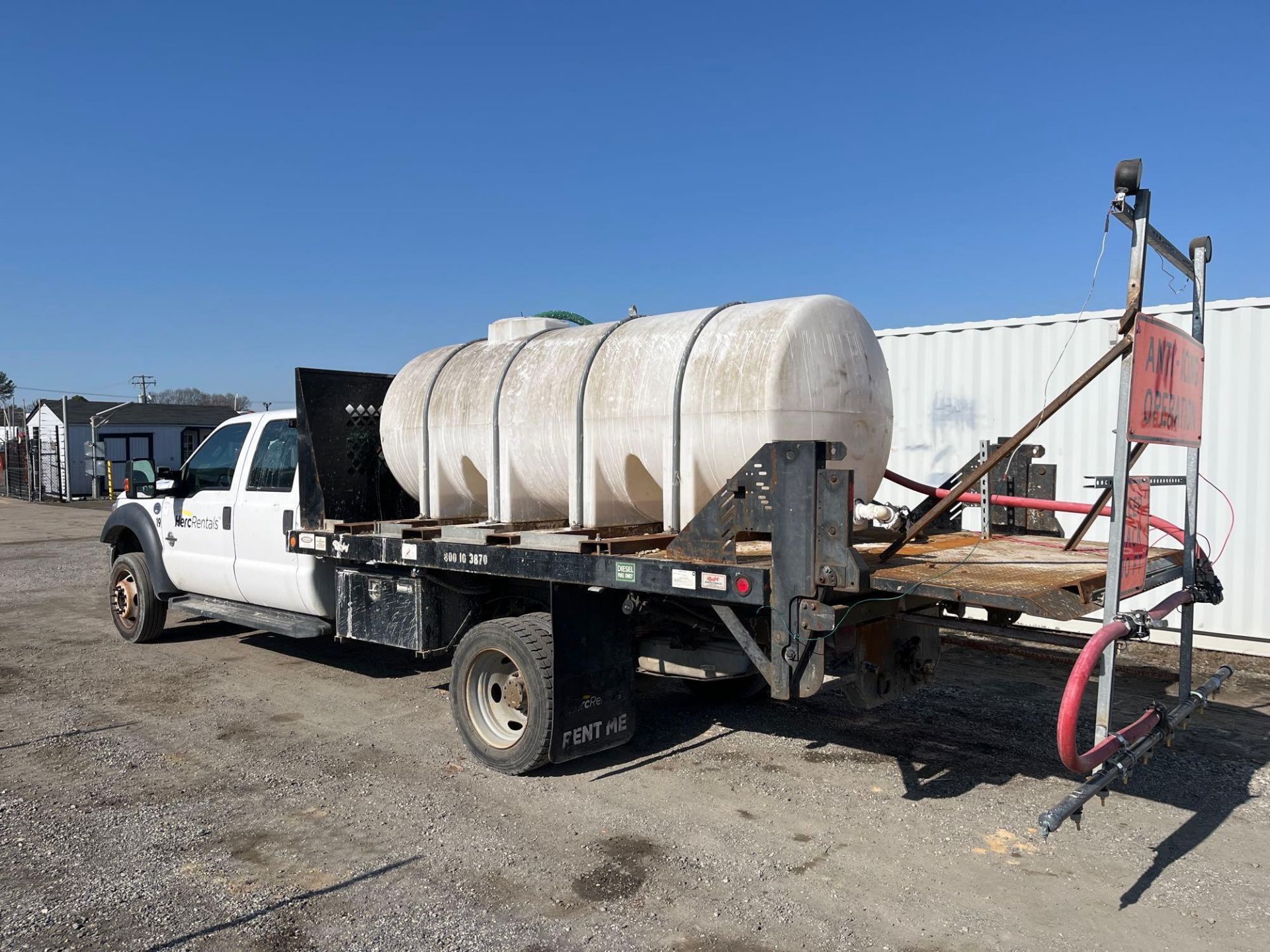 2016 Ford F-550 Stake Body Truck With Tank - Image 2 of 23