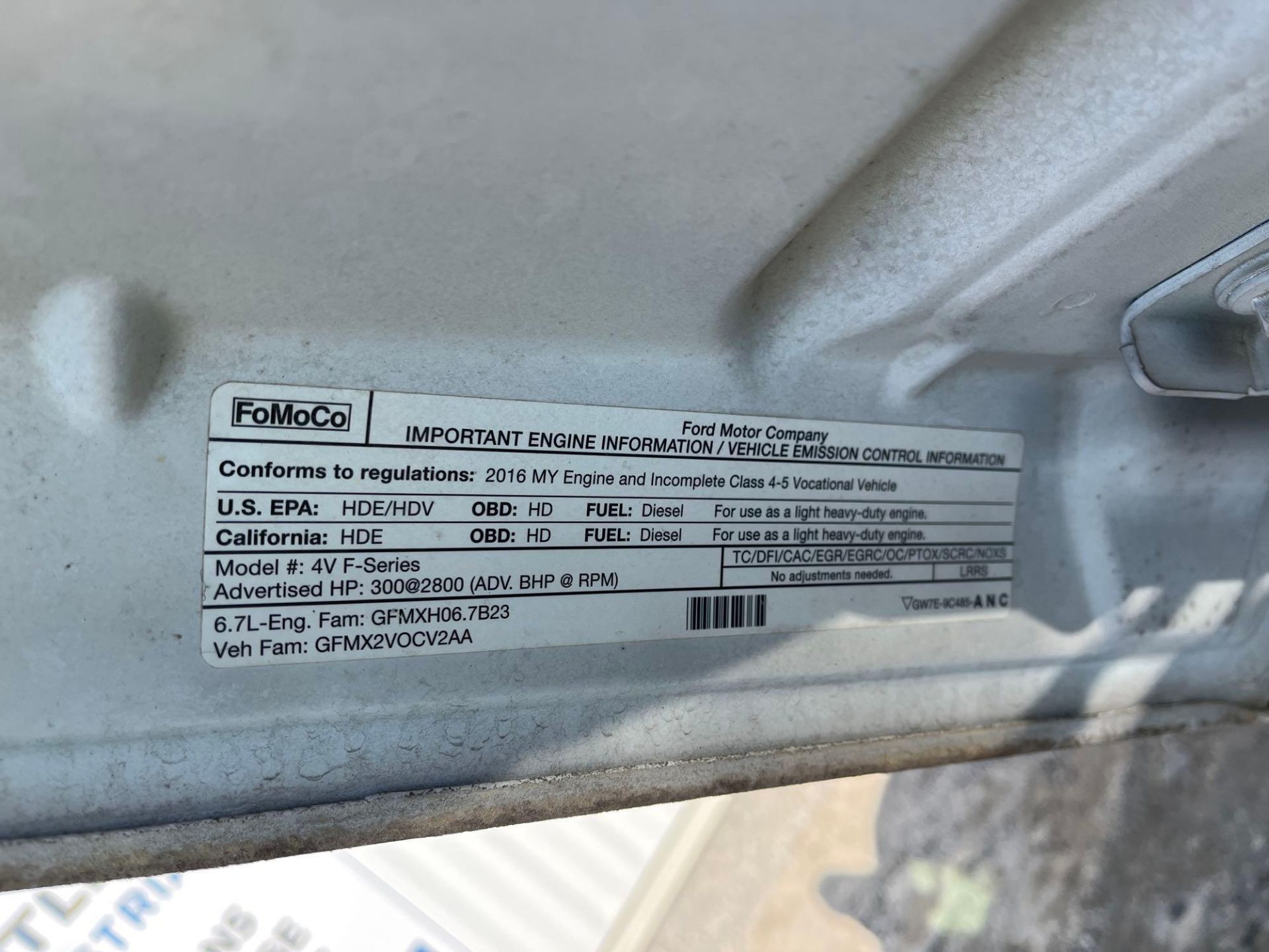 2016 Ford F-550 Stake Body Truck With Tank - Image 17 of 23