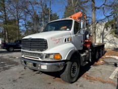 Palfinger PK32080 Knuckle Boom Crane on 2005 Sterling Tri-Axle