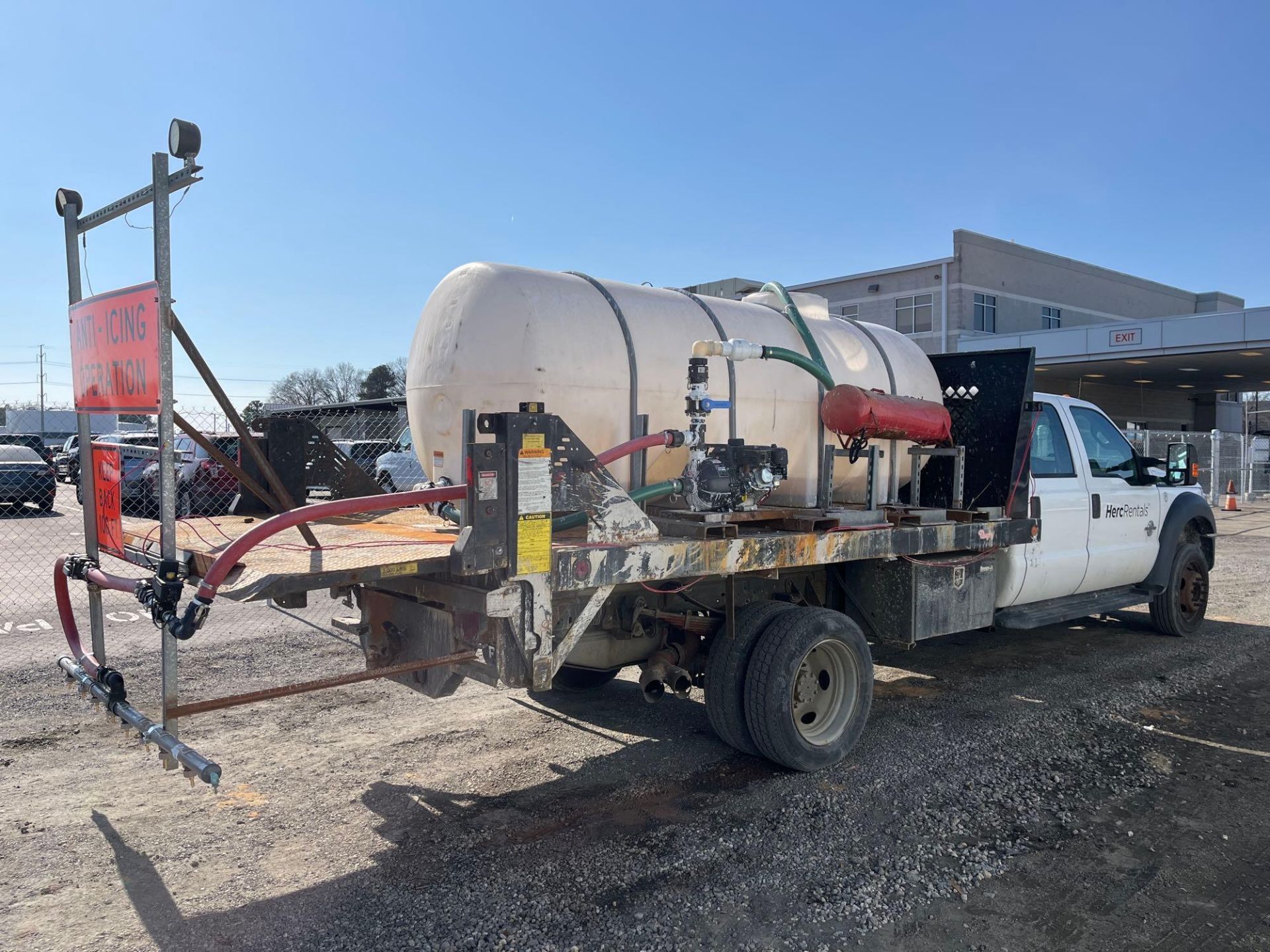 2016 Ford F-550 Stake Body Truck With Tank - Image 3 of 23