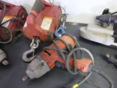 (2) Pcs: Winch and Impact Wrench
