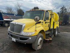 2008 International 4300M7 with 500x Air Sweep Sweeper Body