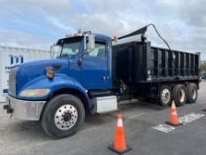 2007 Peterbilt 335 Tri-Axle Dump Truck