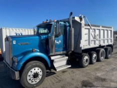 2002 Kenworth W900 Quad Axle Dump Truck