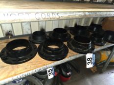 Lot Various Flanges