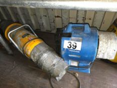 2 Air Supply Ventilators and Hose