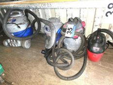 4 Shop Vacs