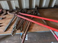 Lot Bolt Cutters and Clamp Tools