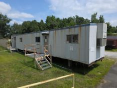 2001 T & R Custom 1264 Office Trailer, 3 Room, HVAC Unit, NO TITLE
