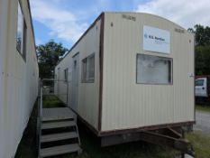 1987 PFS 36 X 10 Office Trailer, 2 Rooms, No Title