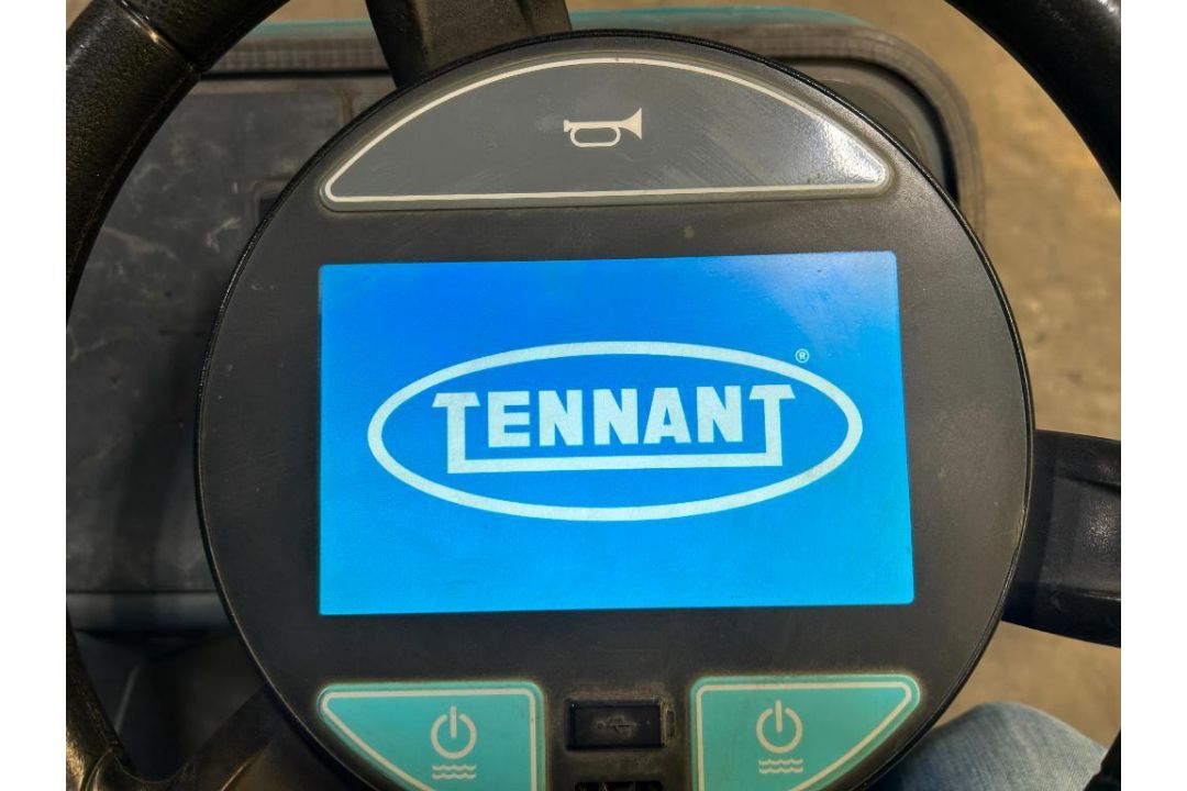 Tenant Ride On Floor Sweeper/ Scrubber, Model M20, S/N M20-10221, LPG, Back-Up Camera, 409 Hours - Image 7 of 8
