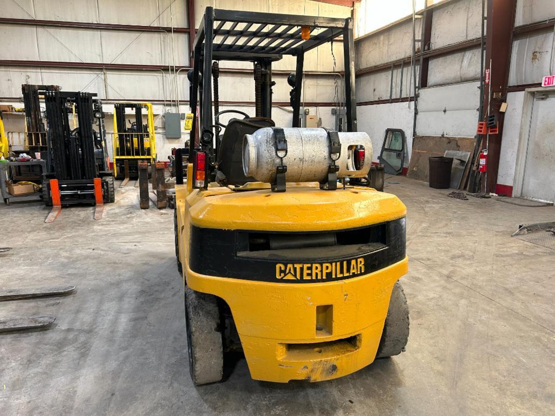 Caterpillar 8,000-LB. Capacity Forklift, Model GP40, S/N 1CM02009, LPG, (New) Front Solid Pneumatic - Image 4 of 5