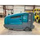 Tenant Ride On Floor Sweeper/ Scrubber, Model M20, S/N M20-10221, LPG, Back-Up Camera, 409 Hours - Image 4 of 8