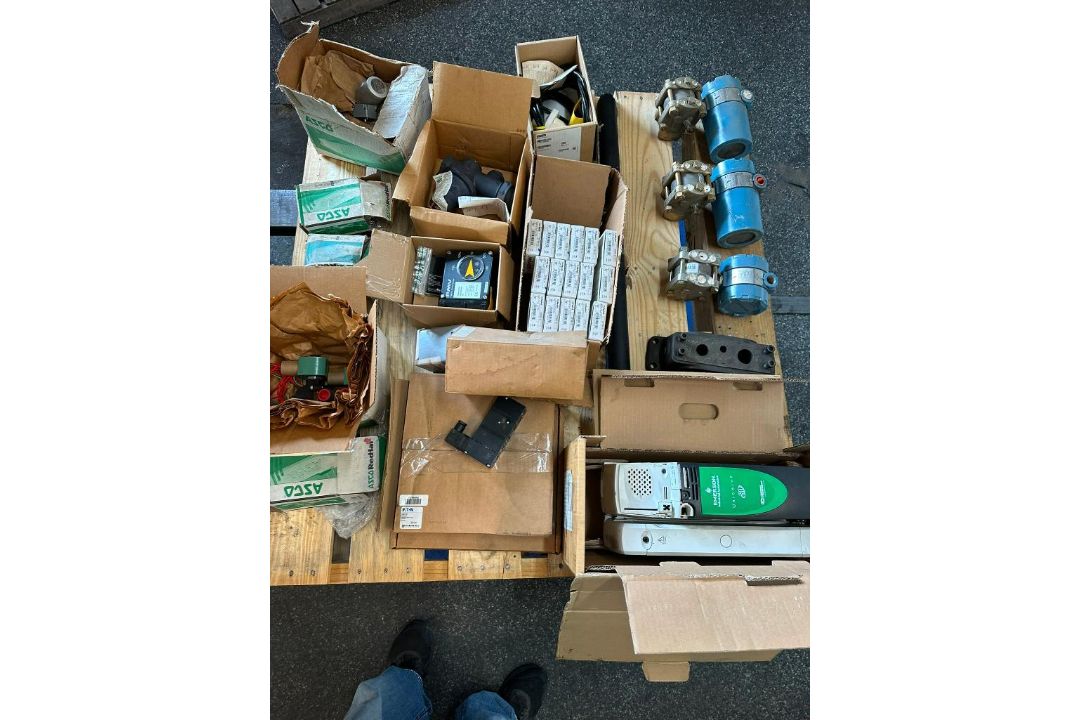 (MB) (New & Used) Pallet of Misc.; Emerson Unidrive, Asco Red Hat Valves, Rosemount Transmitters, PM - Image 1 of 9