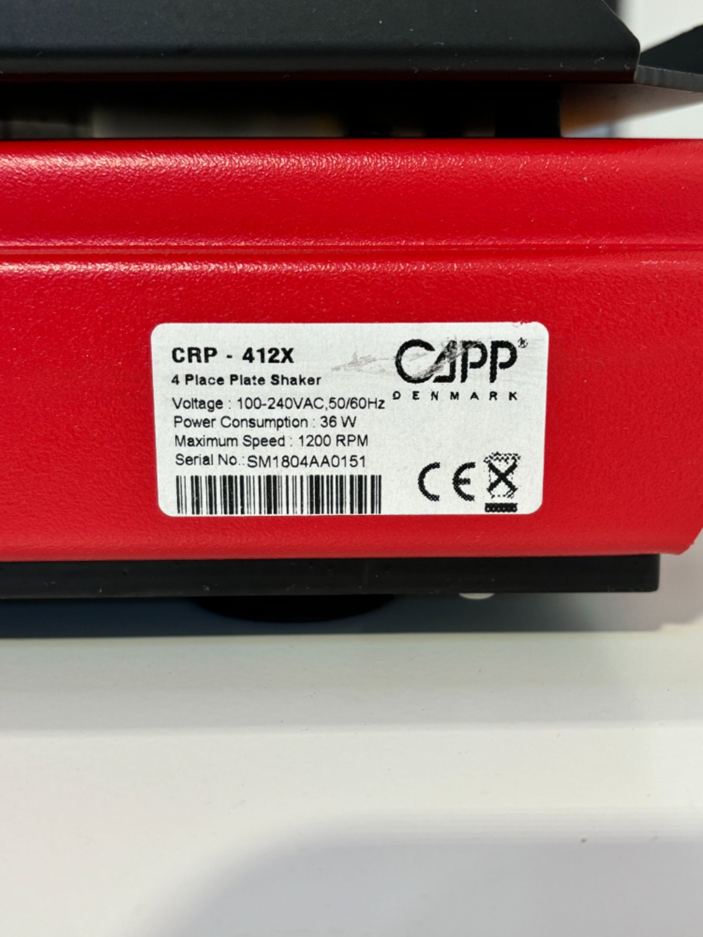 Capp CRP-412X Microplate Shaker - Image 4 of 4