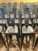 (12) High-top Metal Chairs; 30