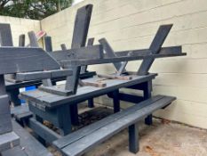 (2) Outdoor Picnic Tables