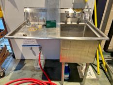 John Boos Deep Sink; Model: E1S8-1824-14L24