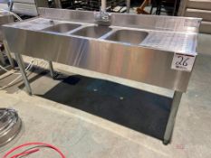 Krowne Stainless Steel Sink; Model: 18-53C