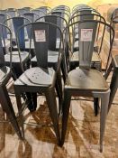 (12) High-top Metal Chairs; 30