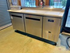 Artic Air Commercial Refrigerator and Food Prep Station
